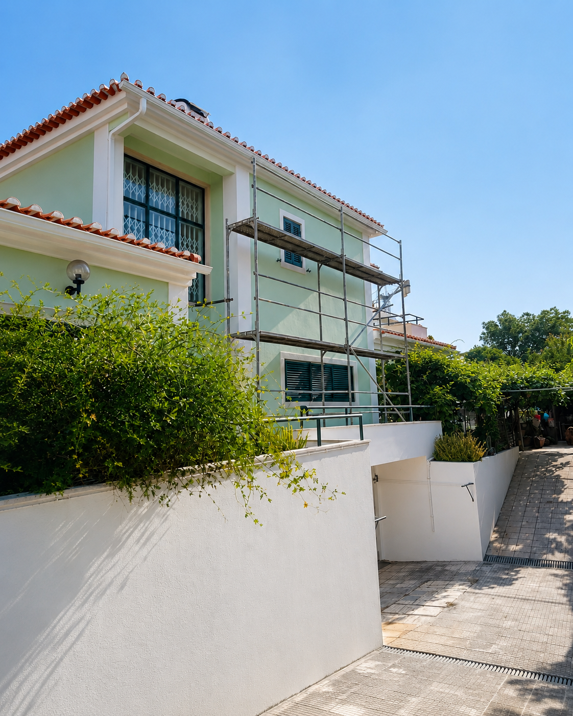 Depois — Torre — fachada exterior